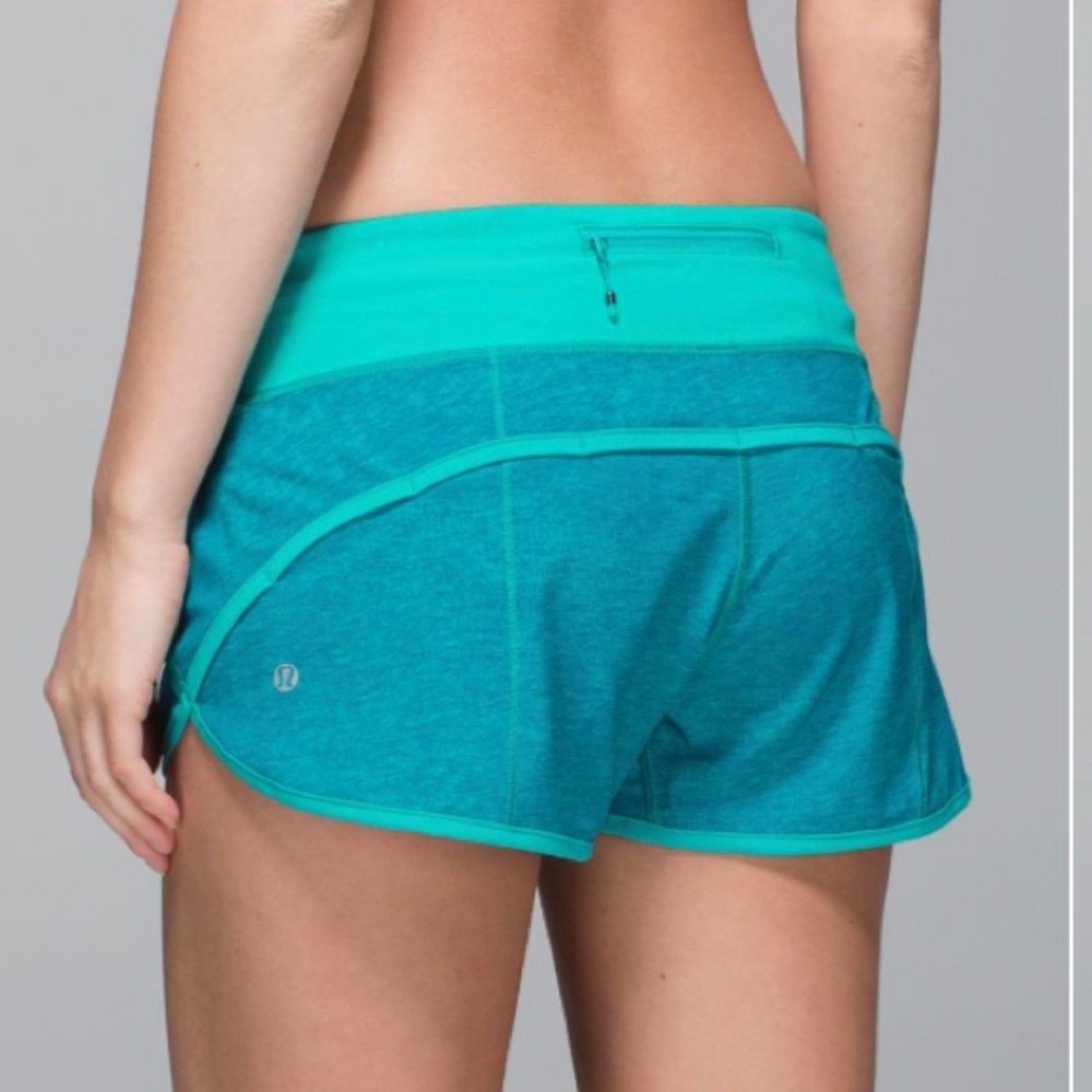 Lululemon Speed Short *4-way Stretch 2.5" Blue Old Style